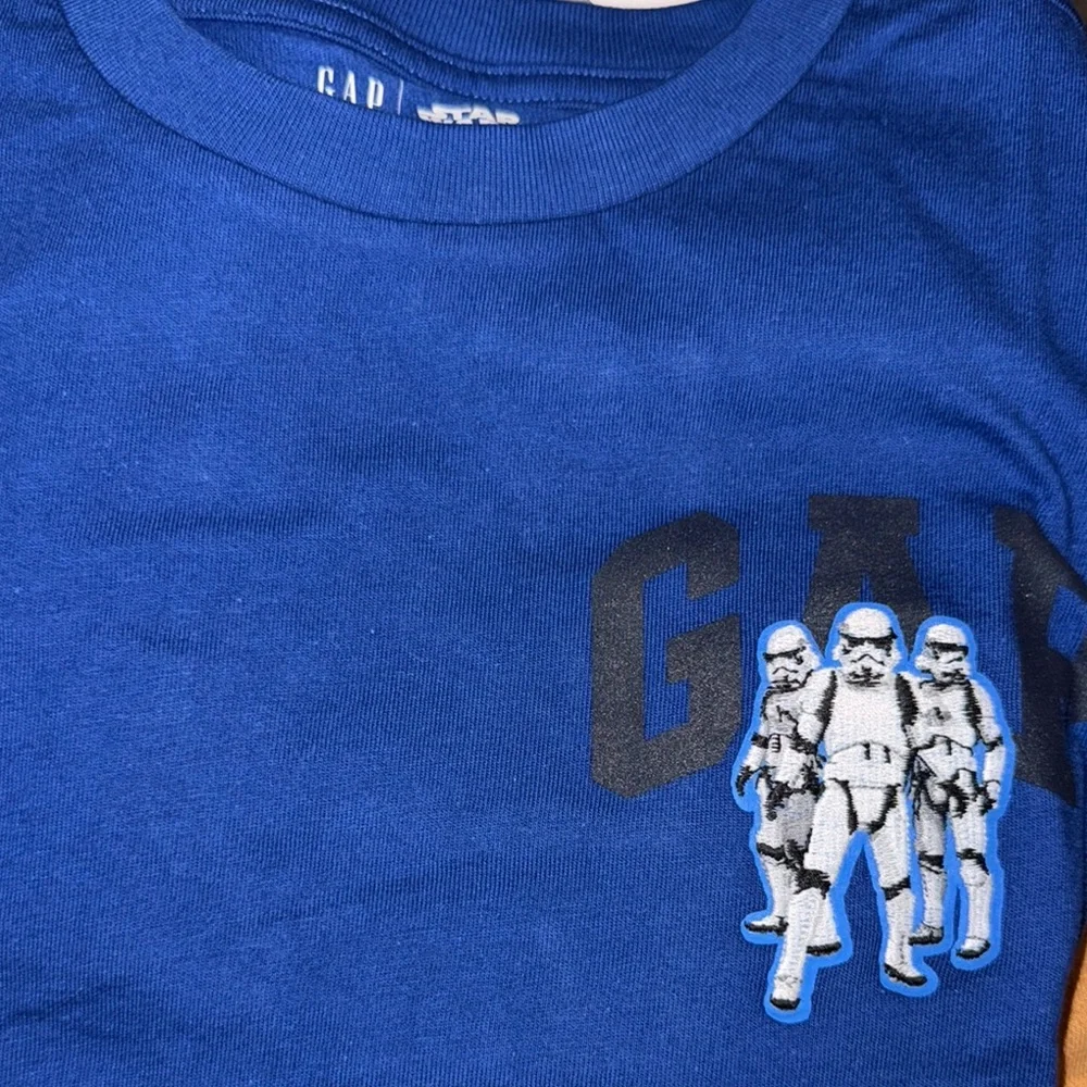 GAP Kids Blue Stormtrooper T-Shirt